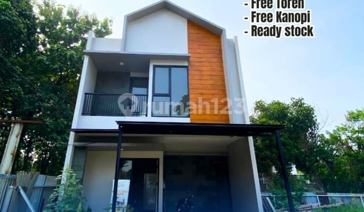 1 unit rumah dalam cluster siap huni bebas banjir dijatiasih Bekasi kota