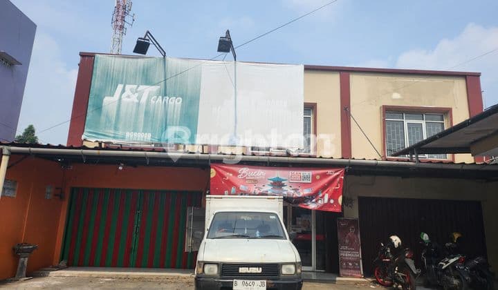 RUKO 2 LANTAI MURAH DIPINGGIR JALAN RAYA SUKAHATI CIBINONG
