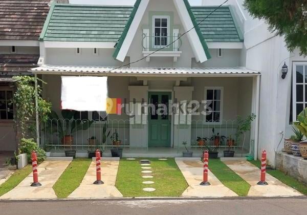 Jual Rumah Cantik 1 Lantai Furnished Taman Venesia Sentul Bogor