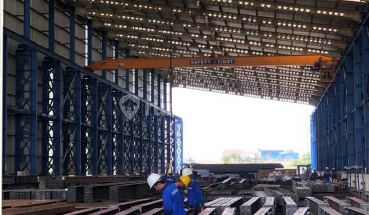 Tanah bonus gudang/workshop di Cikarang timur,kabupaten Bekasi,murah,strategis,siap pakai