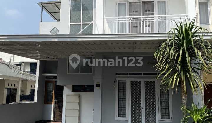 Rumah 2 Lantai Posisi Hook,termurah,furnished,bebas Banjir Di Mahakam Residence,lenteng Agung,jagakarsa,jakarta Selatan
