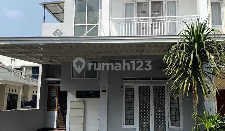 Rumah 2 Lantai Posisi Hook,termurah,furnished,bebas Banjir Di Mahakam Residence,lenteng Agung,jagakarsa,jakarta Selatan