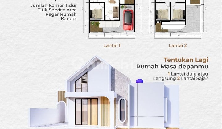 Cluster Syariah Bandung - Rumah 2 Lantai Ujung Berung Aesthetic Scandinavian