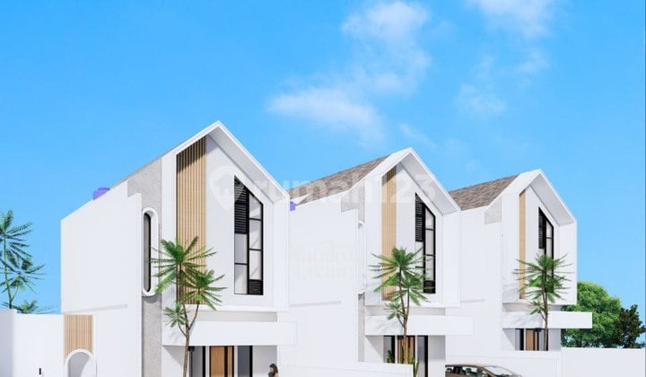 Rumah 2 Lantai Modern Scandinavian Mediterranean di Kota Bandung