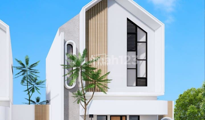 Rumah Syariah Desain Scandinavian mediteranian di Jantung Kota Bandung