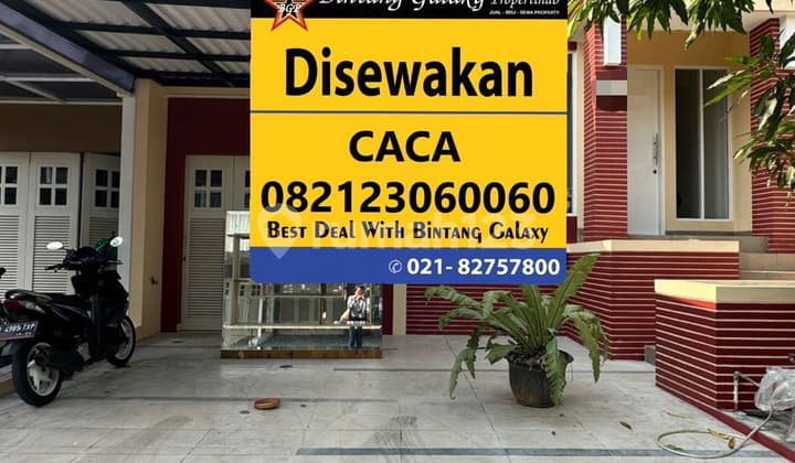 Disewakan Rumah Minimalis Modern di Grand Galaxy City, Bekasi