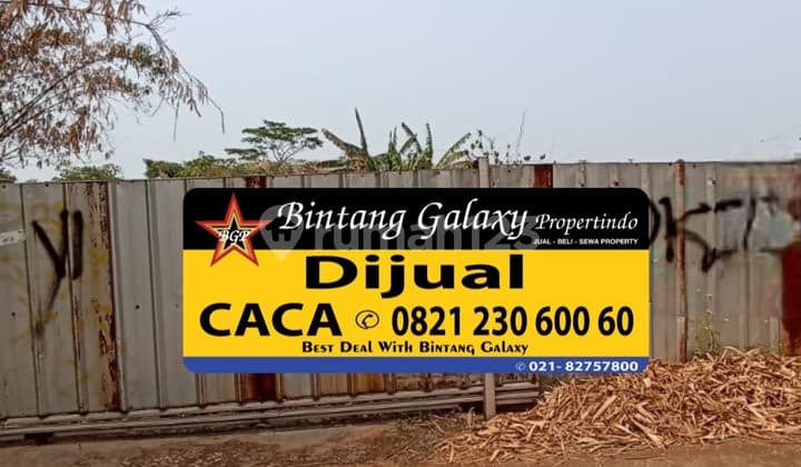 Dijual Tanah Seluas 2000m2 di daerah Gunung Putri, Kab. Bogor, Ciangsana