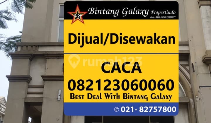 Dijual Ruko 2,5 Lantai di Grand Galaxy City, Bekasi Selatan