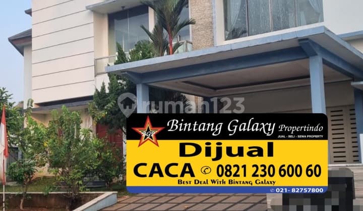 Dijual Rumah 2 Lantai Siap Huni di Kemang Pratama Regency, Rawalumbu, Bekasi