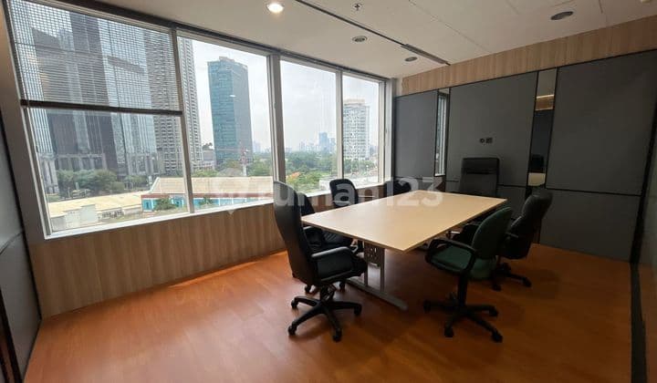 Ready for rent, new office space in Sudirman Tower, Jendral Sudirman Street.