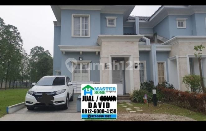 Rumah Cantik Posisi Hook 2 Lantai Siap Huni di Suvarna Sutera - Tangerang