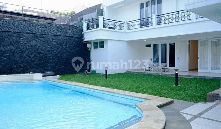 Rumah Mewah Siap Huni Ada Kolam Renang, Pondok Indah - Jakarta Selatan (mt)