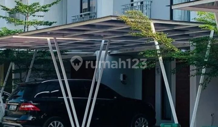 Rumah 2 Lantai terawat semi furniture