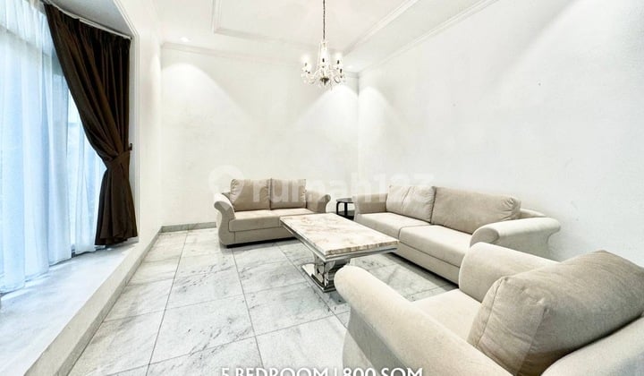 Rumah Menteng Bagus Siap Huni Terawat Di Sewakan Semi Furnished