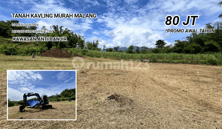 Tanah Malang 1 Jutaan Dekat Kampus Unmer