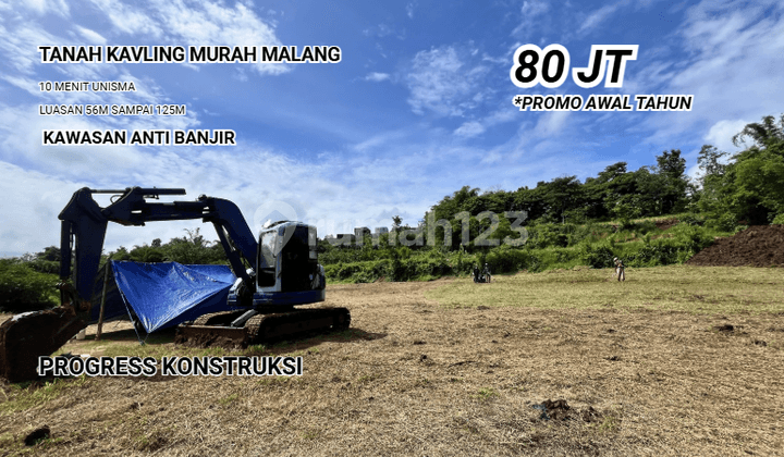 Tanah Murah Malang Hanya 100 Jutaan Dekat Kampus