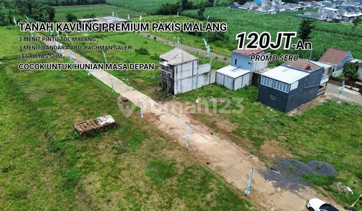 Tanah 3 Menit Tol Pakis Malang Cocok Buat Aset