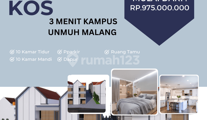Rumah Kos 5 menit kampus UMM Rumah Kos 5 menit kampus UMM