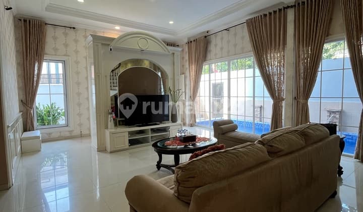 Rumah Pik Taman Grisenda Hoek 290m2 Rapi Siap Huni