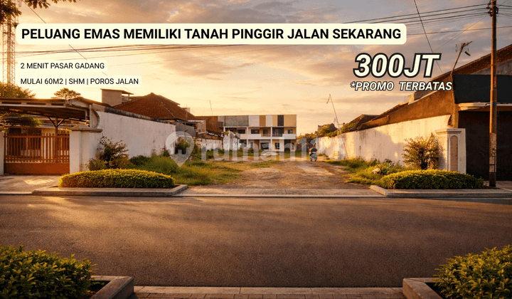 Land by the Road Suitable for Business in the Bumiayu Gadang Area