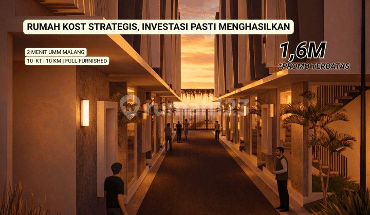 Rumah Kost Mewah Favorit Anak Kampus 2 Menit Umm Malang