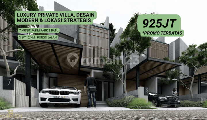 Villa Favorit Wisata Kota Batu 7 Menit Saja Dari Jatim Park 3