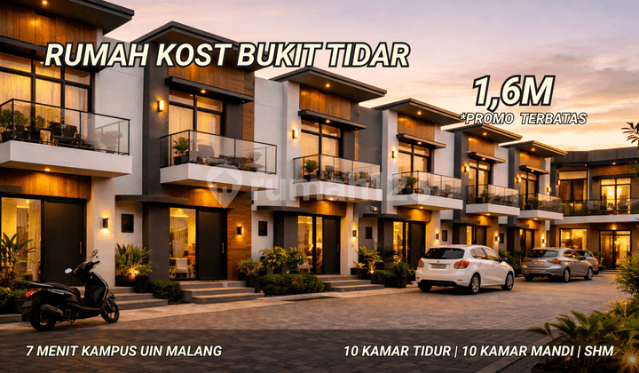 Rumah Kost Strategis Anak Kampus 7 Menit Dari Kampus Uin Malang