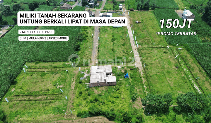 Promo Tanah Murah Dekat Exil Toll Pakis dan Bandara Udara