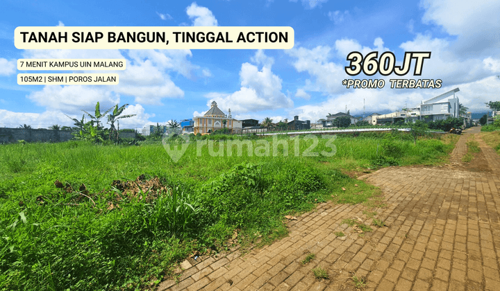 Quick Sale Cheap Land in Merjosari Area Very Suitable for Building a Residence