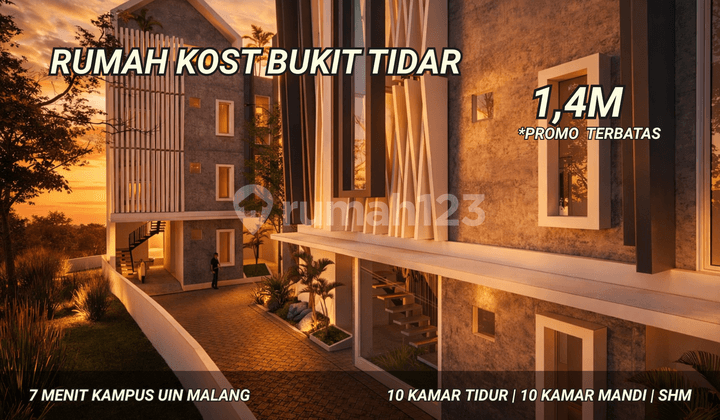 Rumah Kost Strategis Anak Kuliahan 7 Menit Dari Kampus Uin Malang