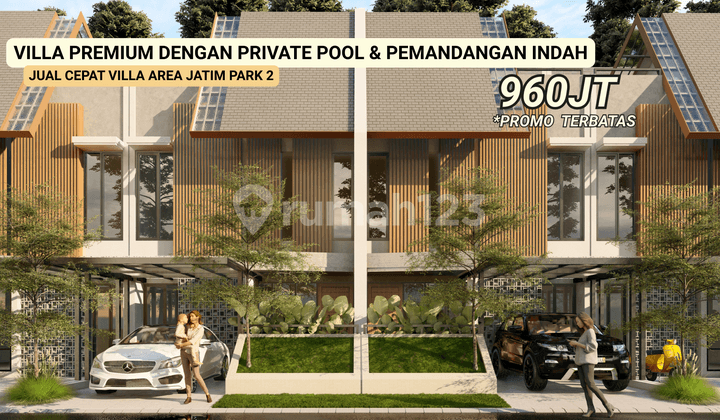 Jual Cepat Villa Siap Bangun Area Pusat Kota Batu