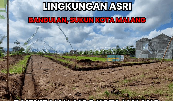 Tanah Kavling Malang Bandulan Sukun Kawasan Perumahan 5 Menit MOG