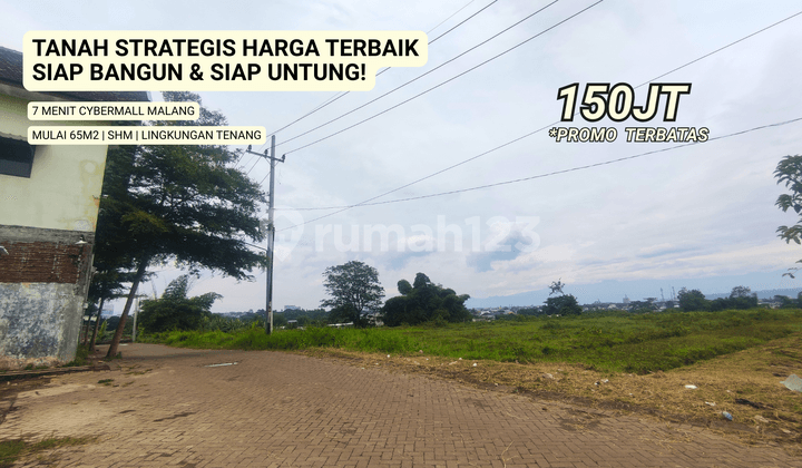 Tanah Kavling Murah Area Sukun Bandulan Kota Malang