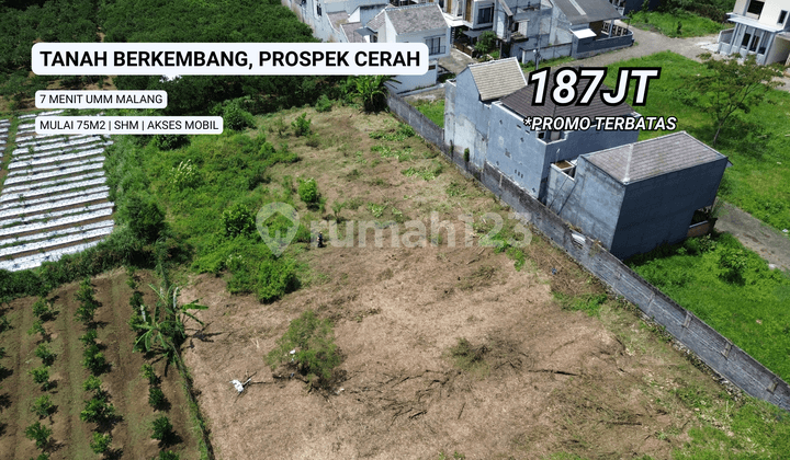 Jual Cepat Tanah Murah Area Dau 7 Menit Kampus Umm Malang