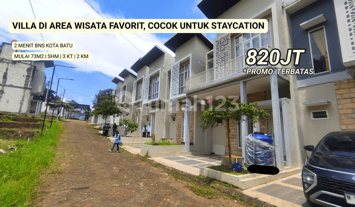 Villa Mewah Area Strategis Wisata Kota Batu