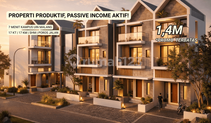 Rumah Kost Strategis Area Kampus Ternama Malang