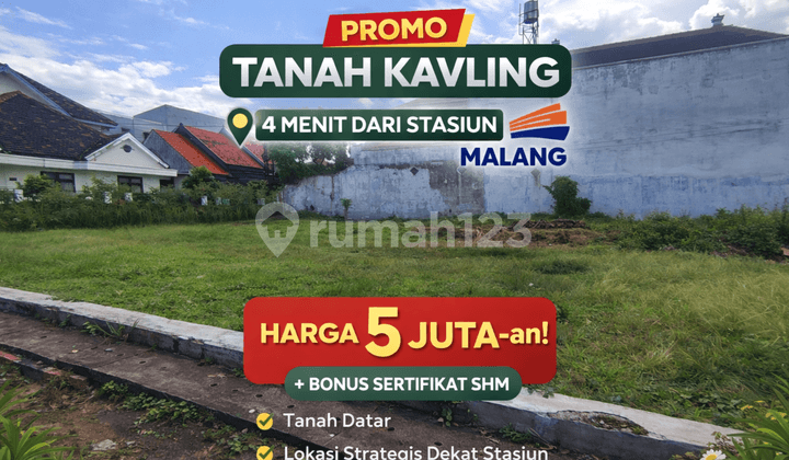 Tanah Strategis Pusat Kota Malang Kota Malang Dekat Stasiun