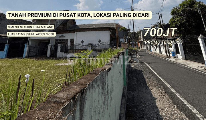Tanah Strategis Pusat Kota Area Sawojajar Malang