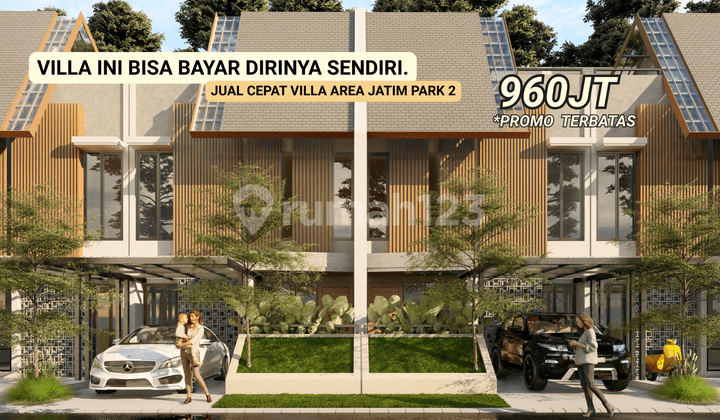 Jual Cepat Villa Area Wisata 2 Menit Jatim Park 2 Batu