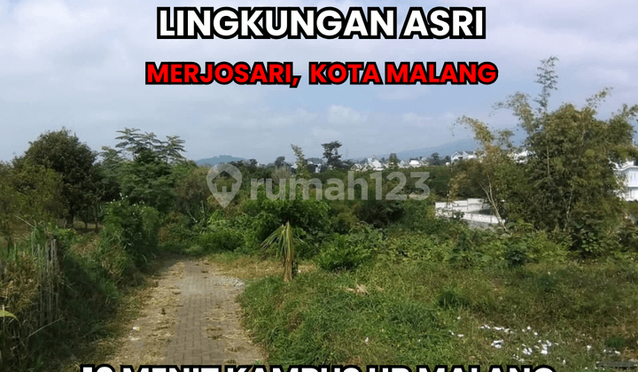Tanah Murah Kota Malang Merjosari Cocok Untuk Rumah Impian