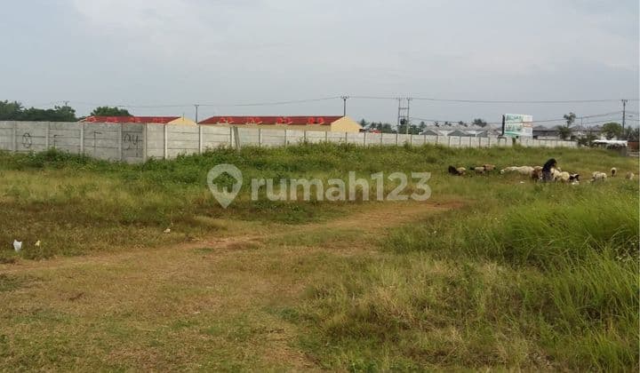 FOR SALE 2.5 ha LAND SEPATAN TANGERANG Facing the main road