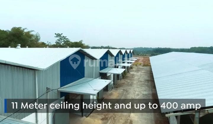 FOR RENT WAREHOUSE JONGGOL, BOGOR AREA 6HA GOOD LOCATION