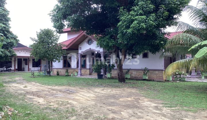 Rumah Dan Tanah Luas Dijual di Jl. Sutomo Pekanbaru
