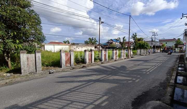 Tanah Kosong Tengah Kota Dijual di Jalan Lumba lumba Pekanbaru