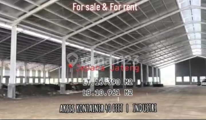 Warehouse Industrial Zone Annual Location, Jepara Area 1.6 Hectares