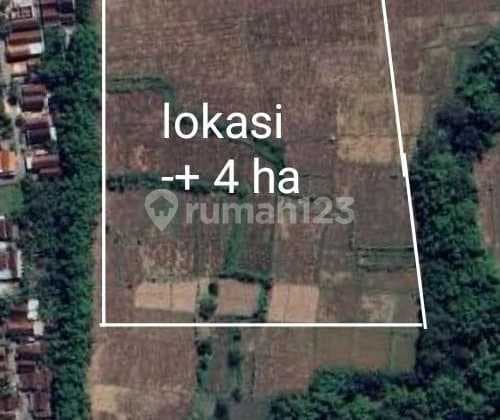 Industrial Zone Land Location Nganjuk, East Java Area 4 Hectares