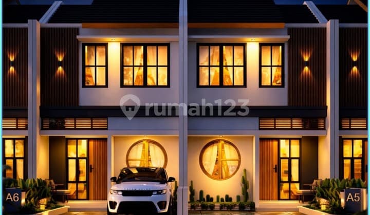 Rumah Dalam Cluster Yogyakarta 2 Lantai Harga 400 Jutaan