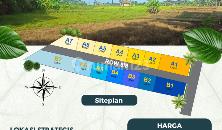 Tanah kavling godean Sleman Dekat RS. At-turots Islamy