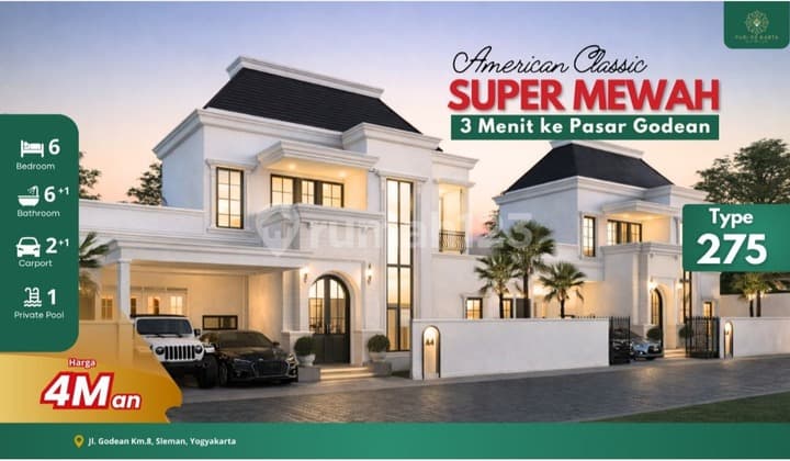 Promo Rumah Sultan Jogja - Fasilitas Lengkap & Siap Huni