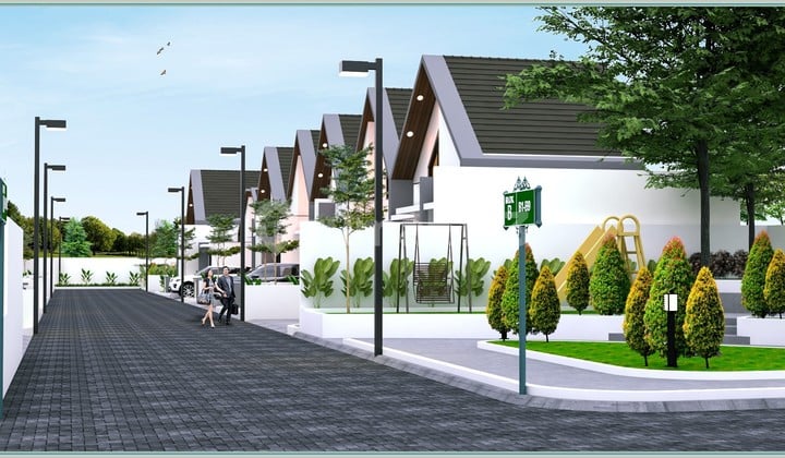 Jual Rumah Sleman One Gate System Dekat Kampus UMY Serasa Villa